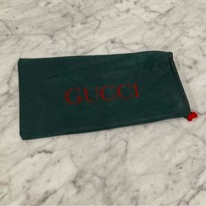 NEW Gucci Green Small Dust Bag